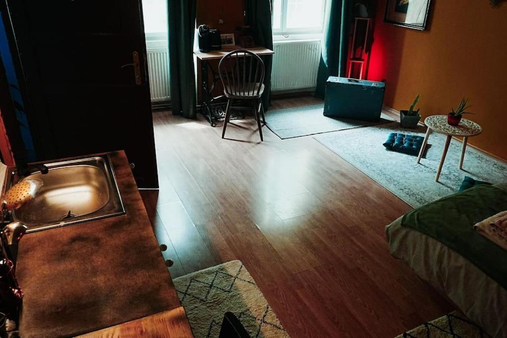 Sahara Studio With Shared Bathroom In City Centre Bratislava Dış mekan fotoğraf